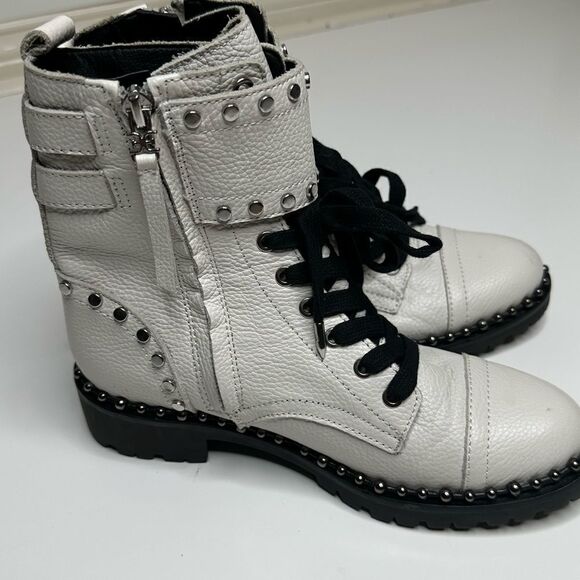 Sam Edelman Women's Jennifer Bright White Leather Size 5M - Picture 14 of 16